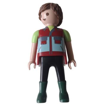 Playmobil ® Mann schwarze Hose grüne Schuhe gebraucht