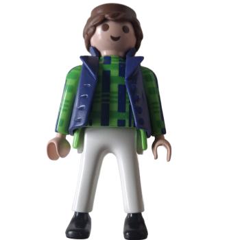 Playmobil ® Mann blaue Weste gebraucht