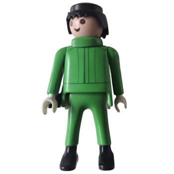 Playmobil ® Mann Polizei grün gebraucht