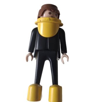 Playmobil ® Taucher schwarz ohne Helm gebraucht