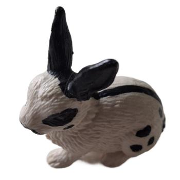 Schleich ® 13121 Kaninchen schwarz / weiß gebraucht