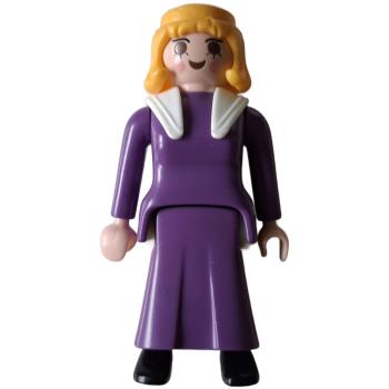 Playmobil ® Frau lila Kleid gebraucht