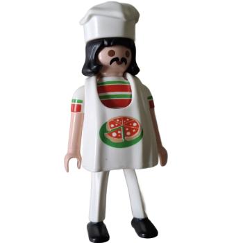 Playmobil ® Mann Pizzabäcker gebraucht
