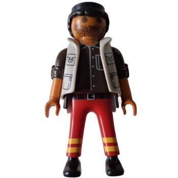Playmobil ® Mann Bauarbeiter gebraucht