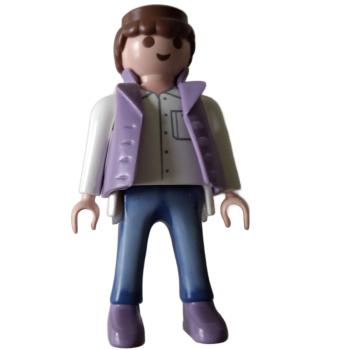 Playmobil ® Mann lila Weste gebraucht