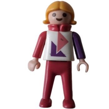 Playmobil ® Kind Mädchen lila - rosa gebraucht