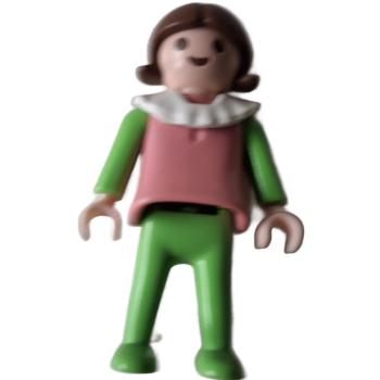 Playmobil ® Kind Mädchen rosa - grün gebraucht