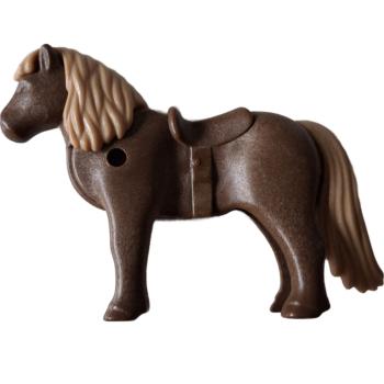 Playmobil ® Pony dunkelbraun gebraucht