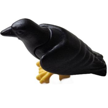 Playmobil ® Rabe sitzend gelbe Füße gebraucht