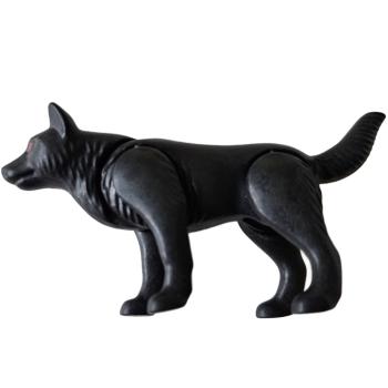 Playmobil ® 30656862 Wolf schwarz mit roten Augen gebraucht