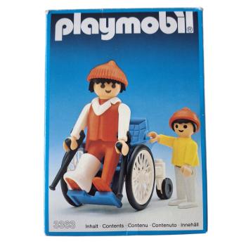 Playmobil ® 3363 Patient/Krankenfahrstuhl gebraucht
