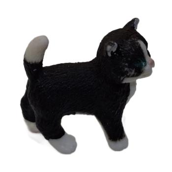 Schleich ® mini Kätzchen schwarz - weiß gebraucht