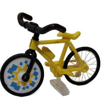 Playmobil ® 30665070 Fahrrad gelb mit Ständer gebraucht
