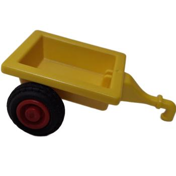 Playmobil ® Anhänger Kindertraktor gelb gebraucht