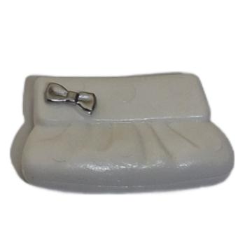 Playmobil ® 30647314 Clutch weiß silberne Schleife gebraucht
