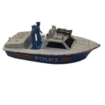 Matchbox ™ Superfast No. 52 Police Launch gebraucht