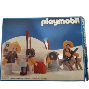 Playmobil ® 3465 Eskimos mit Iglu gebraucht