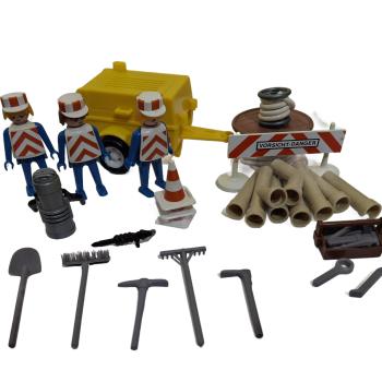 Playmobil ® 3239 - A Bauarbeiter mit Kompressor gebraucht