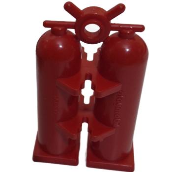 Playmobil ® 30029610 Gasflaschen dunkelrot gebraucht