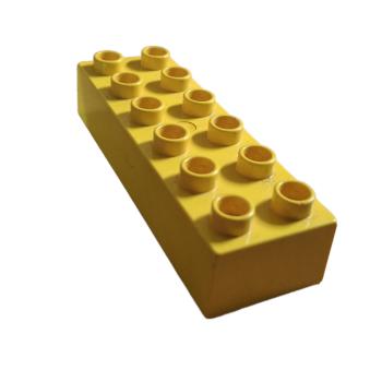 LEGO® DUPLO® 2300 2 x 6 Stein gelb gebraucht