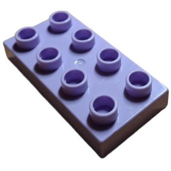 LEGO® DUPLO® 40666 2 x 4 Platte Flieder gebraucht