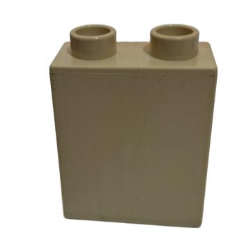 LEGO® DUPLO® 4066 1 x 2 x 2 Stein beige gebraucht