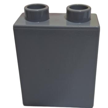 LEGO® DUPLO® 4066 1 x 2 x 2 Stein mittelgrau gebraucht