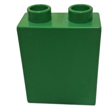 LEGO® DUPLO® 4066 1 x 2 x 2 Stein grün gebraucht