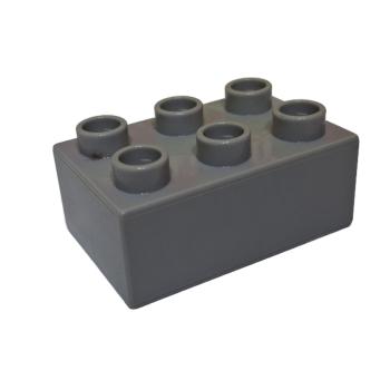 LEGO® DUPLO® 87084 2 x 3 Stein hellgrau gebraucht