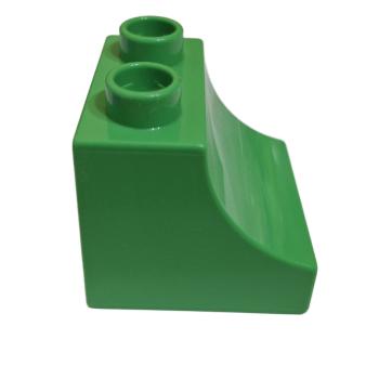 LEGO® DUPLO® 11169 Stein 2x2 Kurve grün gebraucht