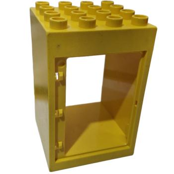 LEGO® DUPLO® 6360 Türrahmen 4 x 4 x5 gelb gebraucht