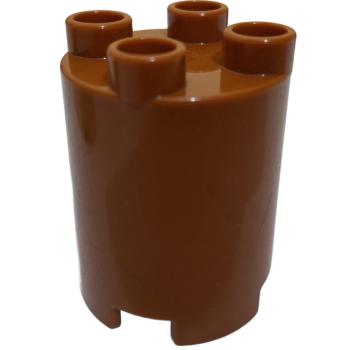 LEGO® DUPLO® 98225 2 x 2 x 2 hoch rund hellbraun gebraucht