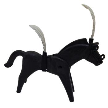 Playmobil ® Zirkuspferd schwarz gebraucht