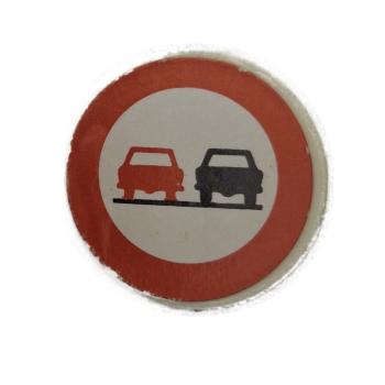 Playmobil ® 30057100 Verkehrsschild rund Überholverbot gebraucht