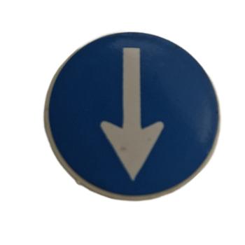 Playmobil ® 30057100 Verkehrsschild rund Pfeil gerade gebraucht