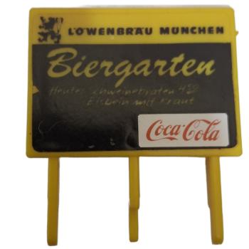 Playmobil ® Schild Biergarten Löwenbräu gebraucht