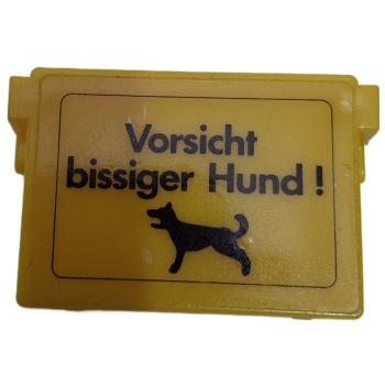 Playmobil ® Zaun - Schild Vorsicht bissiger Hund gebraucht