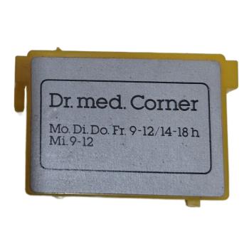 Playmobil ® Zaun - Schild Dr. med. Corner gebraucht