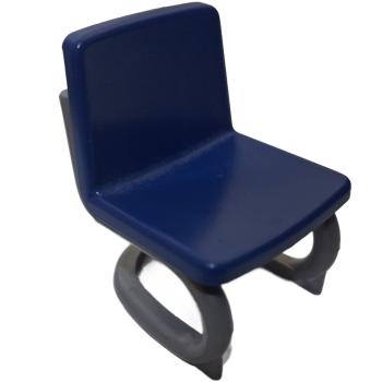 Playmobil ® 30280750 + 30074580 Schwingstuhl blau silber gebraucht