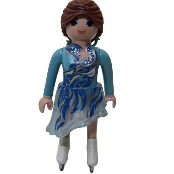 Playmobil ® Frau Eisläuferin aus der Serie 22 gebraucht