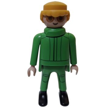 Playmobil ® Mann Polizei grün gebraucht