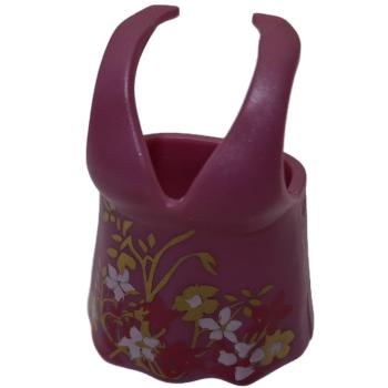 Playmobil ® Oberteil rosa mit Blumen gebraucht