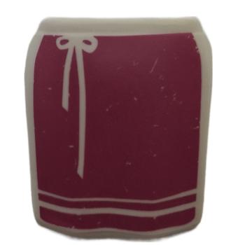 Playmobil ® Schürze weiß rosa gebraucht