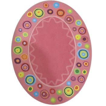 Playmobil ® Teppich 77 x 98 oval rosa gebraucht