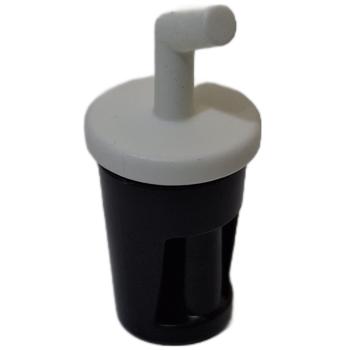 Playmobil ® Becher schwarz mit Deckel gebraucht