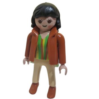 Playmobil ® 30143640 Frau braune Jacke gebraucht