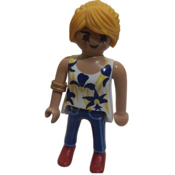 Playmobil ® Frau mit Jeans blond gebraucht