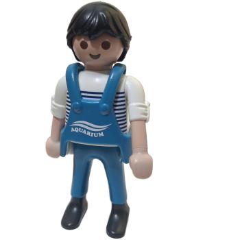 Playmobil ® 30009543 Mann Aquarium gebraucht