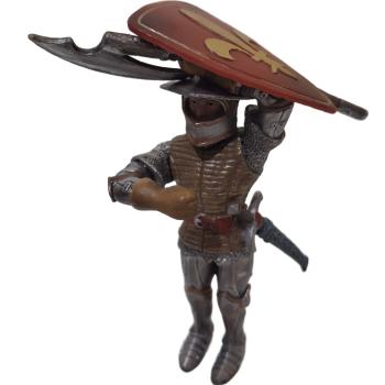 Schleich ® 70058 Fußsoldat mit erhobenem Schild (Lilienritter) gebraucht