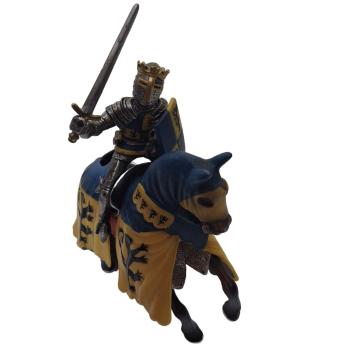 Schleich ® Ritter auf Pferd mit Schwert (Löwenritter) gebraucht